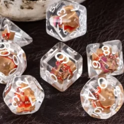 Mimic set of 7 dice