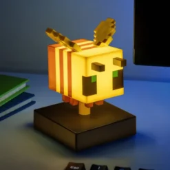 Minecraft Bee 3D Icon Light