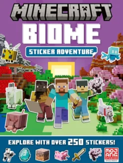 Minecraft Biome Adventure Sticker Book
