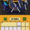 Minecraft 2027 Official Wall Calendar
