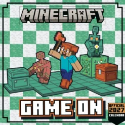 Minecraft 2027 Official Wall Calendar