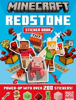 Minecraft Redstone Sticker Book