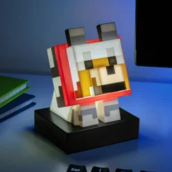 Minecraft Wolf 3D Icon Light