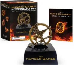 Mockingjay Pin Replica & Stand w/ Katniss's Whistle Sound