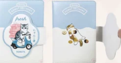 Mofusand Padded Notebook w/ Magnetic Strap