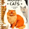 Moody Cats Sticker Book