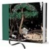 Moomin Canvas Notebook - Trädgård i Skogen