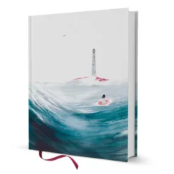 Moomin Hardcover Notebook - Pappan och havet