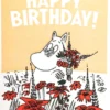 Moomin Letterpress Greeting Card - Happy Birthday