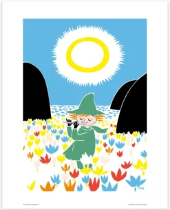 Moomin Mini Poster - Snusmumriken på äng