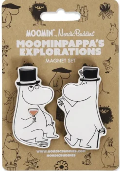 Moominpappa's Explorations Character Magnets