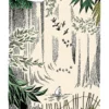 Moomin Postcard - Mumin i skogen