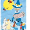 Moomin Postcard - Snusmumriken på Blåkulla
