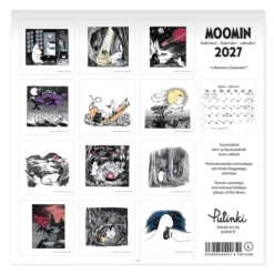 Moomin Wall Calendar 2027 (30x30cm)