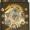 Mother of Pearl set of 7 dice