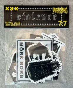Mörk Borg Sticker Pack - Violence