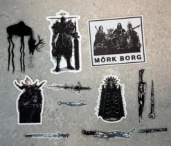 Mörk Borg Sticker Pack - Violence