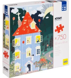 Muminhuset Pussel 750 pcs