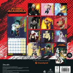 My Hero Academia 2027 Official Calendar