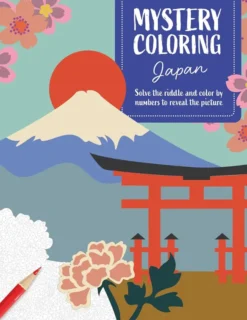 Myster Coloring Japan - Solve the riddle and color by numbers