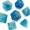 Nebula Blue - Numbers: Gold