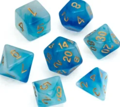 Nebula Blue - Numbers: Gold