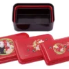 No Face Red Lunchbox Set - 3 Pieces