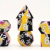 Nonbinary Flag set of silicone dice