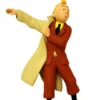 Nyckelring - Tintin med trenchcoat