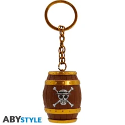 One Piece Barrel 3D Keychain