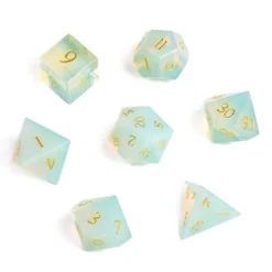 Opalite Synthetic Dice Set