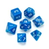 Opaque Series: Blue - Numbers: White