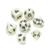 Opaque Series: White - Numbers: Black