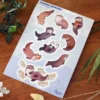 Otterly Adorable Sticker Sheet