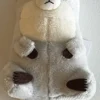 Otter Plush Mini Hanger: Sitting Comfy Grey