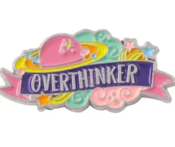 Overthinker Colorful Pin