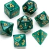 Pearl Series: Dark Green - Numbers: Gold