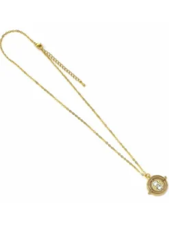 Pendant & Necklace Fixed Time Turner (gold plated)