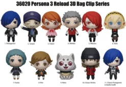 Persona 3D Foam Bag Clips Series 1