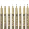Pigma Micron 8 Fineliners Set