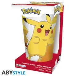 Pikachu Foil Large Glass 400 ml