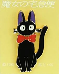 Pin Badge Jiji with Ribbon