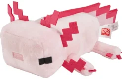 Pink Axolotl Plush Figure 20 cm