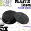 Plastic Bases - Round 60 mm BLACK