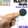 Plastic Bases - Round 50mm BLACK