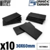Plastic Rectangular Bases