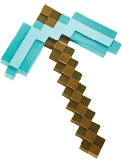 Plastic Replica Diamond Pickaxe 40 cm