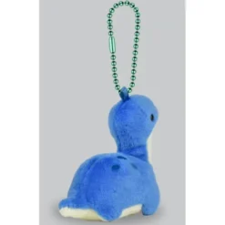 Plush Keychain: Apatosaurus blue