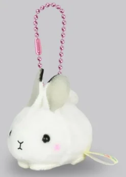 Plush Keychain: Snow Rabbit