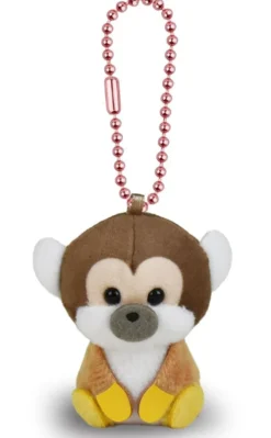 Plush Keychain: Squirrel Monkey